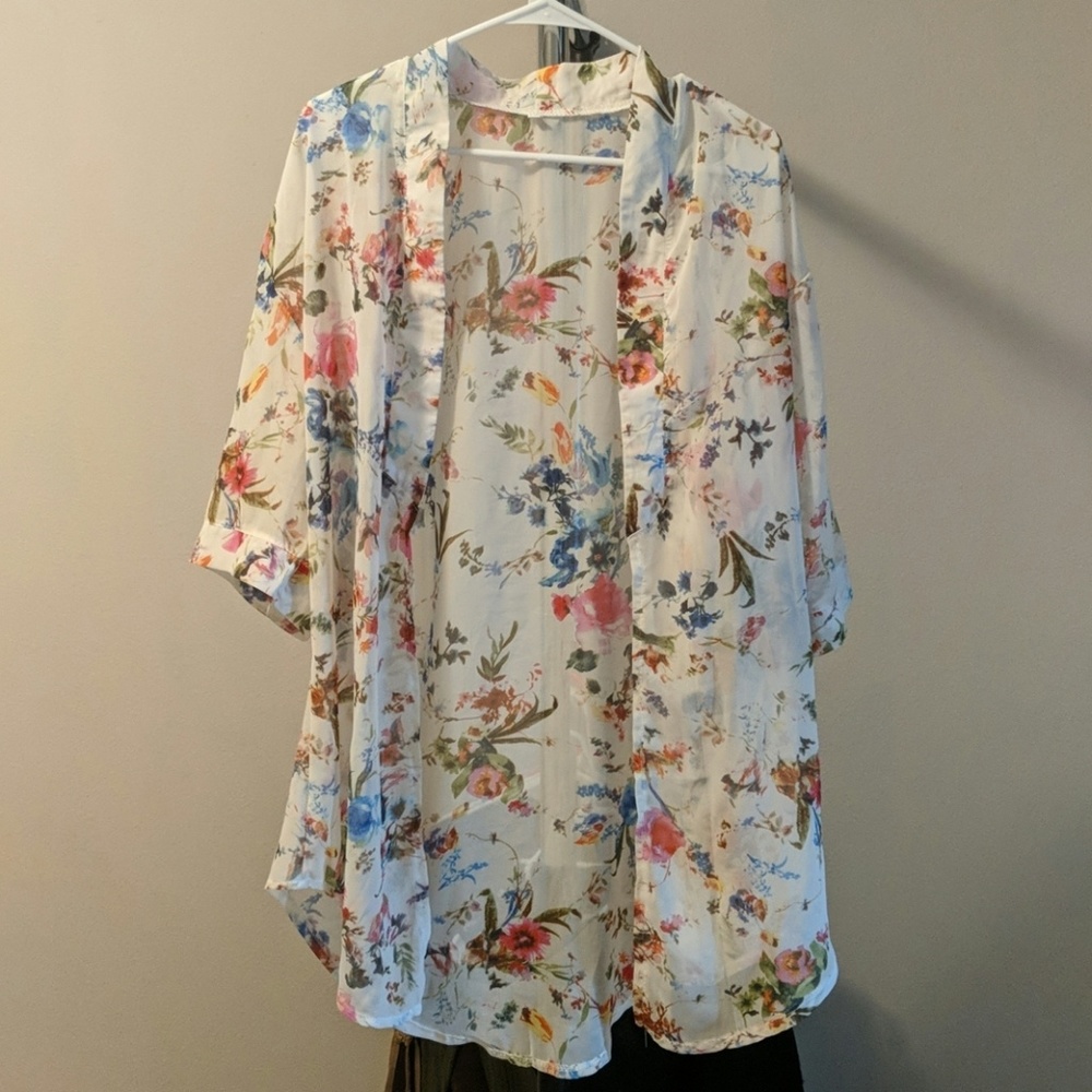 Floral kimono